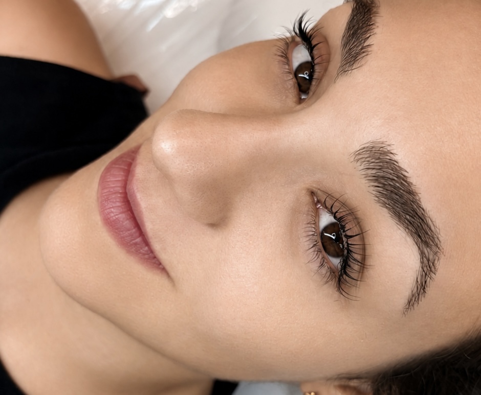 Resultado natural de diseño de cejas en Beige Studio